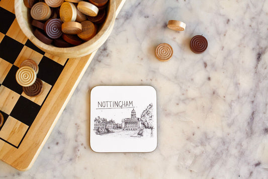 Newcastle Skyline Drinks Coaster