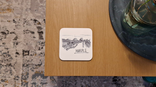 Marple Skyline Drinks Coaster